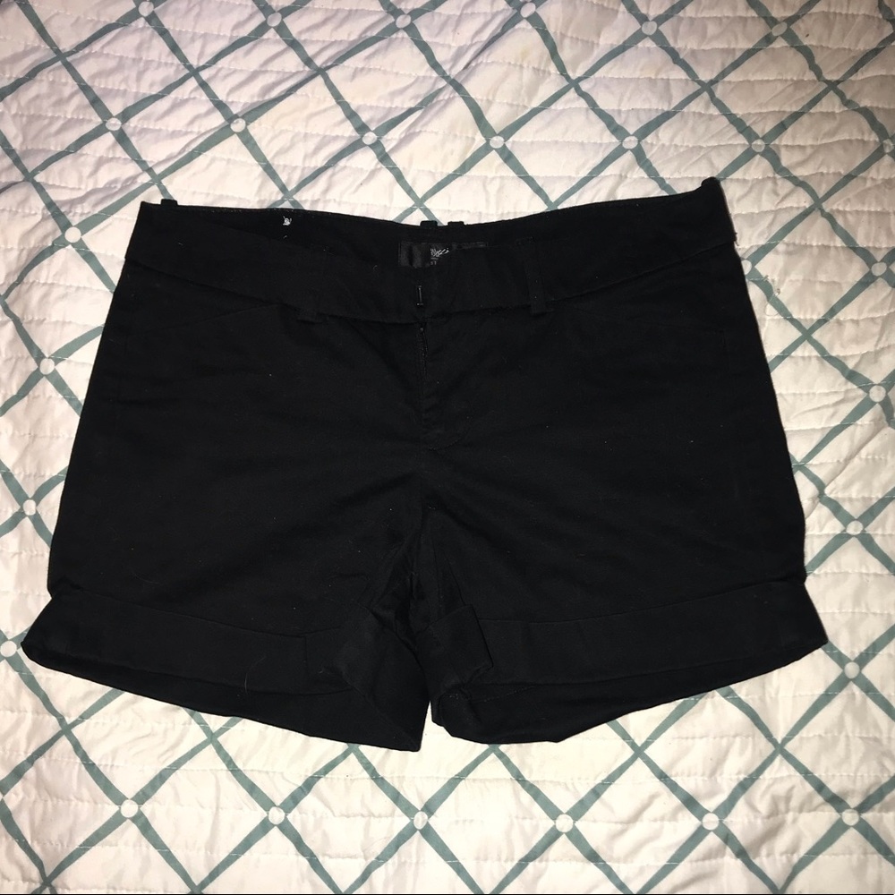 Black Dress Shorts